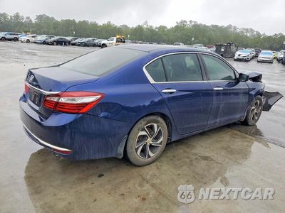 Trzecie zdjęcie samochodu z tyłu: 2016 HONDA ACCORD LX VIN:1HGCR2F37GA232343 - miniatura