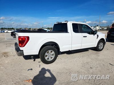 Trzecie zdjęcie samochodu z tyłu: 2021 FORD F150 SUPER CAB VIN:1FTEX1C57MFC08619 - miniatura