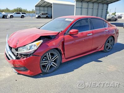 2016 HONDA ACCORD SPORT 1HGCR2F54GA049399 - główne zdjęcie licytacji z USA - miniatura