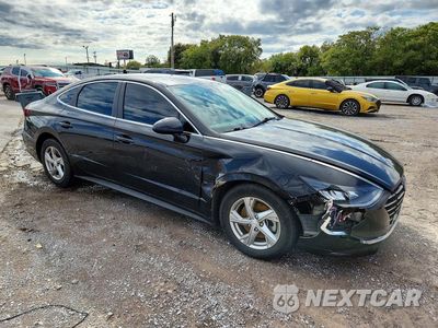 Czwarte zdjęcie samochodu z boku: 2021 HYUNDAI SONATA SE VIN:5NPEG4JA4MH111854 - miniatura
