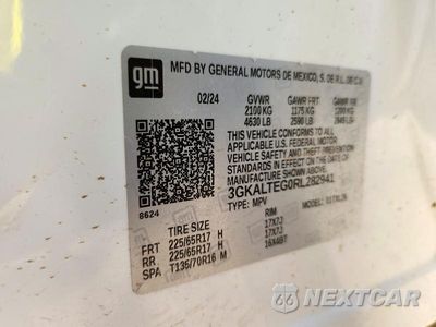 Zdjęcie 12 z 12 samochodu: 2024 GMC TERRAIN SLE VIN:3GKALTEG0RL282941 - miniatura