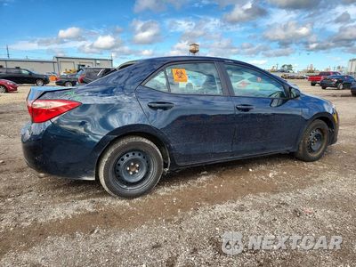 Trzecie zdjęcie samochodu z tyłu: 2018 TOYOTA COROLLA LE VIN:2T1BURHE2JC041464 - miniatura