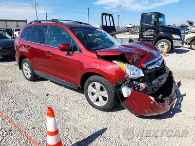 Czwarte zdjęcie samochodu z boku: 2015 SUBARU FORESTER 2.5I LIMITED VIN:JF2SJAKC4FH564975 - miniatura