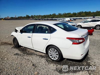 Drugie zdjęcie samochodu z przodu: 2015 NISSAN SENTRA S VIN:3N1AB7AP9FY347332 - miniatura