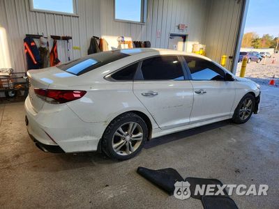 Trzecie zdjęcie samochodu z tyłu: 2018 HYUNDAI SONATA SEL VIN:5NPE34AF5JH623318 - miniatura