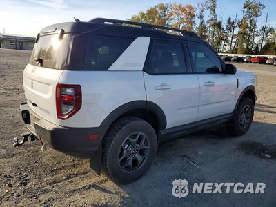 Trzecie zdjęcie samochodu z tyłu: 2021 FORD BRONCO SPORT BADLANDS VIN:3FMCR9D94MRA03209 - miniatura