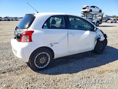Trzecie zdjęcie samochodu z tyłu: 2007 TOYOTA YARIS BASE VIN:JTDJT923975063649 - miniatura