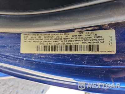 Zdjęcie 13 z 13 samochodu: 2008 VOLKSWAGEN NEW BEETLE S VIN:3VWPW31C78M513906 - miniatura