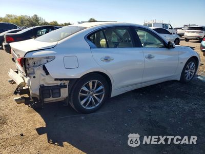Trzecie zdjęcie samochodu z tyłu: 2017 INFINITI Q50 2.0T PREMIUM VIN:JN1CV7AR0HM682454 - miniatura