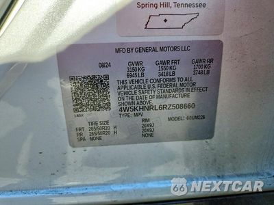 Zdjęcie 13 z 13 samochodu: 2024 ACURA ZDX A-SPEC VIN:4W5KHNRL6RZ508660 - miniatura