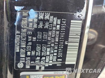 Zdjęcie 13 z 13 samochodu: 2017 KIA SORENTO LX VIN:5XYPGDA37HG199547 - miniatura