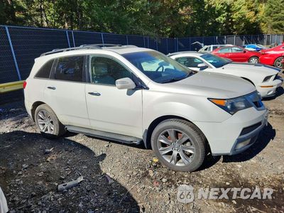 Czwarte zdjęcie samochodu z boku: 2010 ACURA MDX ADVANCE VIN:2HNYD2H72AH521880 - miniatura