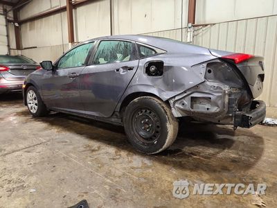 Drugie zdjęcie samochodu z przodu: 2019 HONDA CIVIC LX VIN:2HGFC2F61KH599533 - miniatura