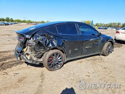 Trzecie zdjęcie samochodu z tyłu: 2023 TESLA MODEL Y VIN:7SAYGDEF8PF839170 - miniatura