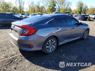 Trzecie zdjęcie samochodu z tyłu: 2018 HONDA CIVIC EX VIN:2HGFC2F84JH559642 - miniatura