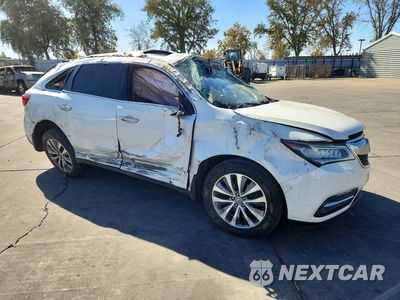 Czwarte zdjęcie samochodu z boku: 2014 ACURA MDX TECHNOLOGY VIN:5FRYD3H48EB012730 - miniatura