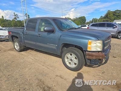 Czwarte zdjęcie samochodu z boku: 2009 CHEVROLET SILVERADO K1500 LT VIN:3GCEK23349G277387 - miniatura