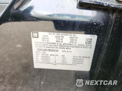 Zdjęcie 13 z 13 samochodu: 2011 CHEVROLET EQUINOX LS VIN:2CNFLCEC7B6290104 - miniatura
