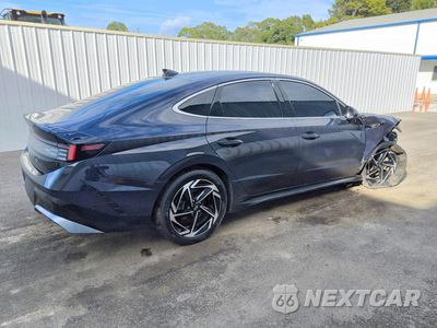 Trzecie zdjęcie samochodu z tyłu: 2024 HYUNDAI SONATA SEL VIN:KMHL14JA4RA396316 - miniatura