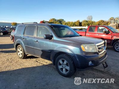 Czwarte zdjęcie samochodu z boku: 2009 HONDA PILOT EX VIN:5FNYF484X9B027589 - miniatura
