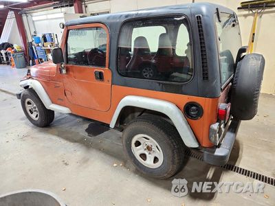 Drugie zdjęcie samochodu z przodu: 2001 JEEP WRANGLER / TJ SPORT VIN:1J4FA49SX1P329150 - miniatura