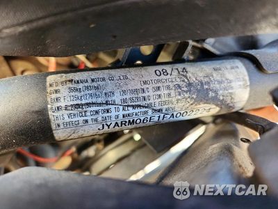 Zdjęcie 9 z 9 samochodu: 2015 YAMAHA FZ07 VIN:JYARM06E1FA002224 - miniatura