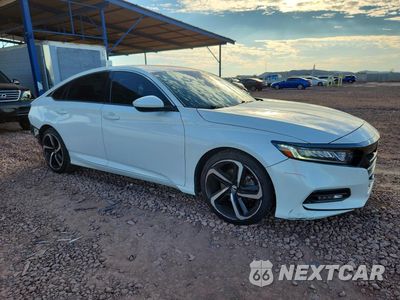 Czwarte zdjęcie samochodu z boku: 2020 HONDA ACCORD SPORT VIN:1HGCV1F31LA086246 - miniatura