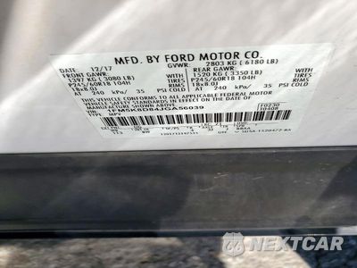 Zdjęcie 13 z 13 samochodu: 2018 FORD EXPLORER XLT VIN:1FM5K8D84JGA56039 - miniatura