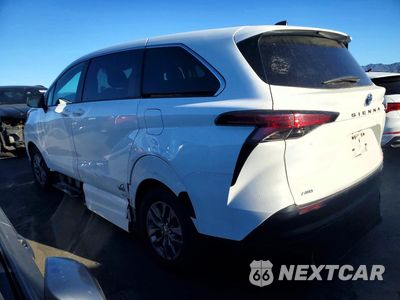 Drugie zdjęcie samochodu z przodu: 2022 TOYOTA SIENNA LE VIN:5TDKSKFC7NS071216 - miniatura