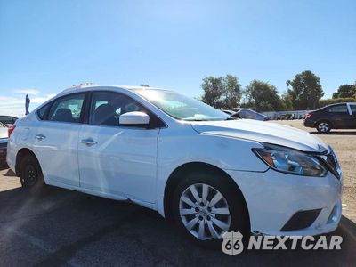 Czwarte zdjęcie samochodu z boku: 2019 NISSAN SENTRA S VIN:3N1AB7AP9KY407023 - miniatura