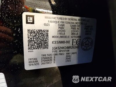 Zdjęcie 13 z 13 samochodu: 2021 GMC YUKON XL K1500 AT4 VIN:1GKS2HKD4MR261042 - miniatura
