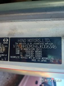 Zdjęcie 12 z 12 samochodu: 2018 HINO 195 BOX TRUCK VIN:JHHSDM2H6JK006346 - miniatura