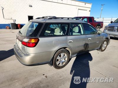 Trzecie zdjęcie samochodu z tyłu: 2004 SUBARU LEGACY OUTBACK H6 3.0 SPECIAL VIN:4S3BH815X47632592 - miniatura