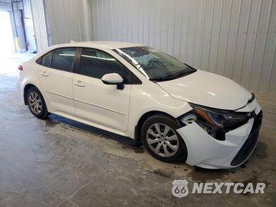 Czwarte zdjęcie samochodu z boku: 2022 TOYOTA COROLLA LE VIN:5YFEPMAE5NP296469 - miniatura