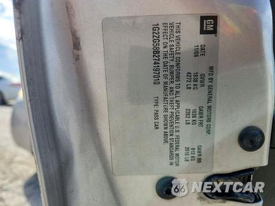 Zdjęcie 12 z 12 samochodu: 2007 PONTIAC G6 BASE VIN:1G2ZG58B274197010 - miniatura