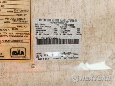 Zdjęcie 10 z 10 samochodu: 2001 FORD F550 SUPER - CAMPER VIN:1FCLF53SX10A14043 - miniatura