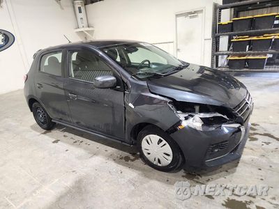 Czwarte zdjęcie samochodu z boku: 2024 MITSUBISHI MIRAGE ES VIN:ML32AUHJ2RH022433 - miniatura