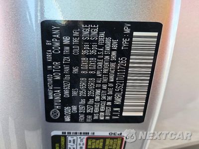 Zdjęcie 13 z 13 samochodu: 2026 HYUNDAI PALISADE SEL VIN:KM8RL5S21TU117265 - miniatura