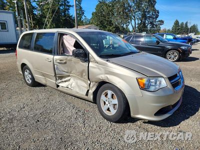 Czwarte zdjęcie samochodu z boku: 2013 DODGE GRAND CARAVAN SXT VIN:2C4RDGCG2DR522119 - miniatura