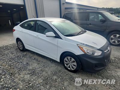 Czwarte zdjęcie samochodu z boku: 2017 HYUNDAI ACCENT SE VIN:KMHCT4AE7HU316484 - miniatura