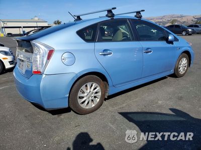 Trzecie zdjęcie samochodu z tyłu: 2014 TOYOTA PRIUS PLUG-IN HYBRID BASE VIN:JTDKN3DPXE3055919 - miniatura