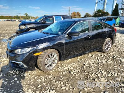 2019 HONDA CIVIC EX 19XFC1F38KE215158 - główne zdjęcie licytacji z USA - miniatura