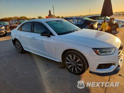 Czwarte zdjęcie samochodu z boku: 2022 AUDI A4 PREMIUM 40 VIN:WAUABAF44NA017302 - miniatura