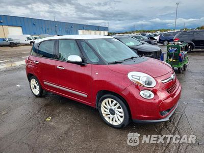 Czwarte zdjęcie samochodu z boku: 2014 FIAT 500L LOUNGE VIN:ZFBCFACH7EZ023705 - miniatura