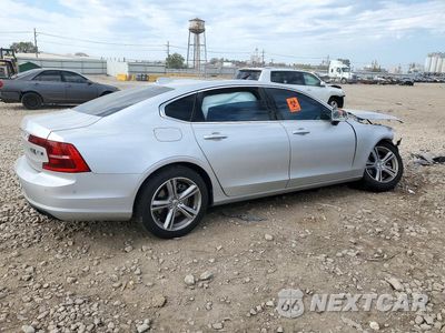 Trzecie zdjęcie samochodu z tyłu: 2018 VOLVO S90 T5 MOMENTUM VIN:LVY102MK0JP055450 - miniatura