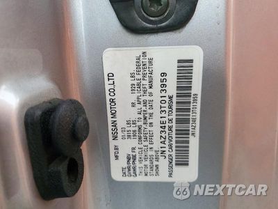 Zdjęcie 12 z 12 samochodu: 2003 NISSAN 350Z COUPE VIN:JN1AZ34E13T013959 - miniatura