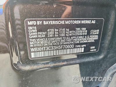 Zdjęcie 14 z 14 samochodu: 2017 BMW X1 XDRIVE28I VIN:WBXHT3C33H5F70600 - miniatura