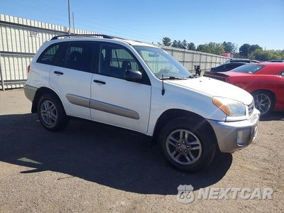Czwarte zdjęcie samochodu z boku: 2003 TOYOTA RAV4 BASE VIN:JTEHH20V430206683 - miniatura