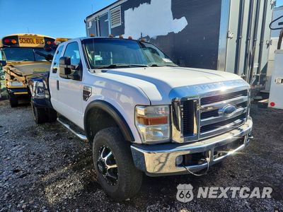 Czwarte zdjęcie samochodu z boku: 2008 FORD F350 SUPER DUTY VIN:1FDWX37R58ED46115 - miniatura