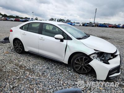 Czwarte zdjęcie samochodu z boku: 2020 TOYOTA COROLLA SE VIN:JTDS4RCE6LJ051719 - miniatura